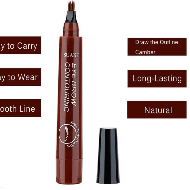 [KODE ZDSDZ] SUAKE TINT MY 4 TIP BROW EYEBROW COUNTORING PENSIL MAGIC PINSIL PENCIL ALIS AJAIB WATER