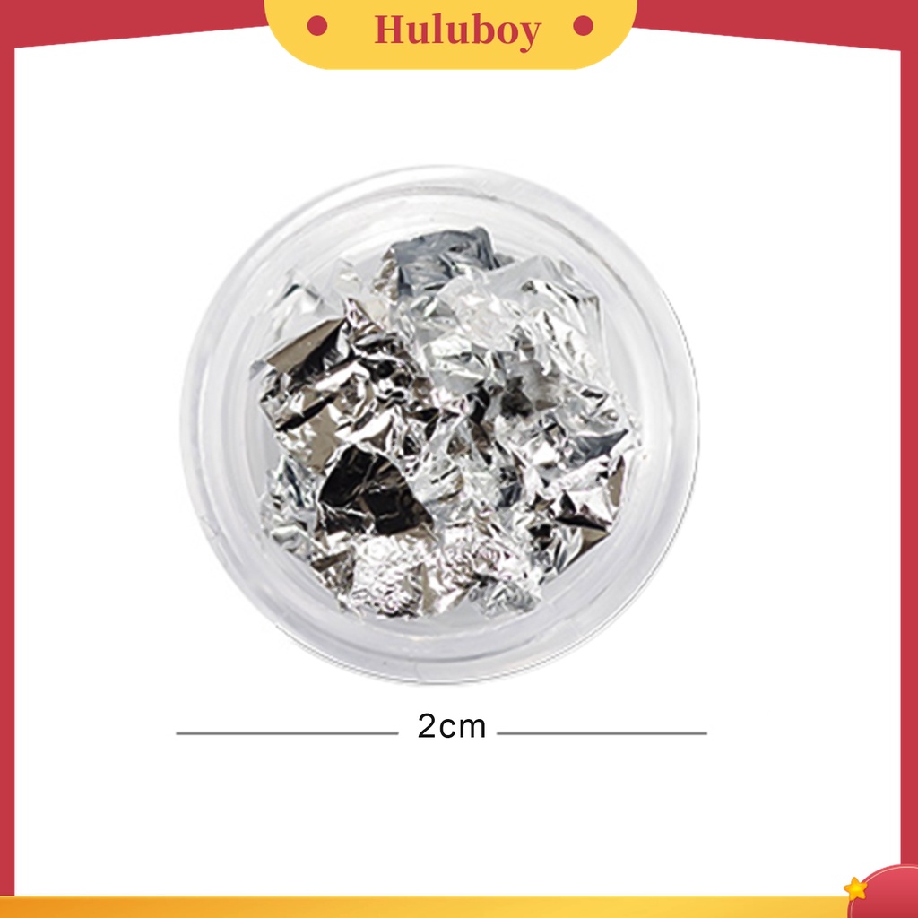 Huluboy Huluboy♡ 12pcs Kertas Foil Pelindung Kuku Untuk Pedicure