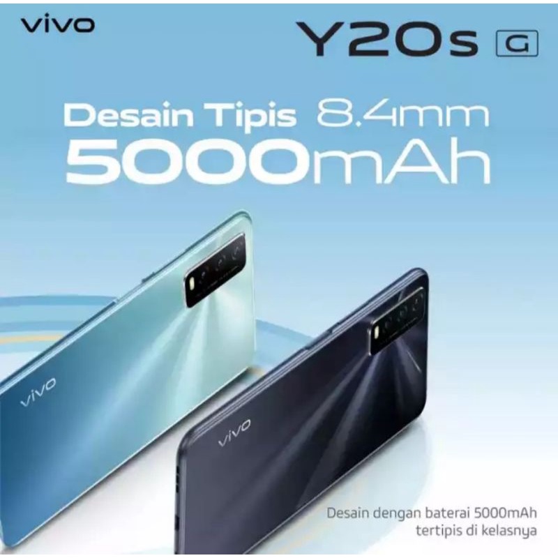 VIVO Y 20SG RAM 4/128GB GARANSI RESMI VIVO SELURUH INDONESIA