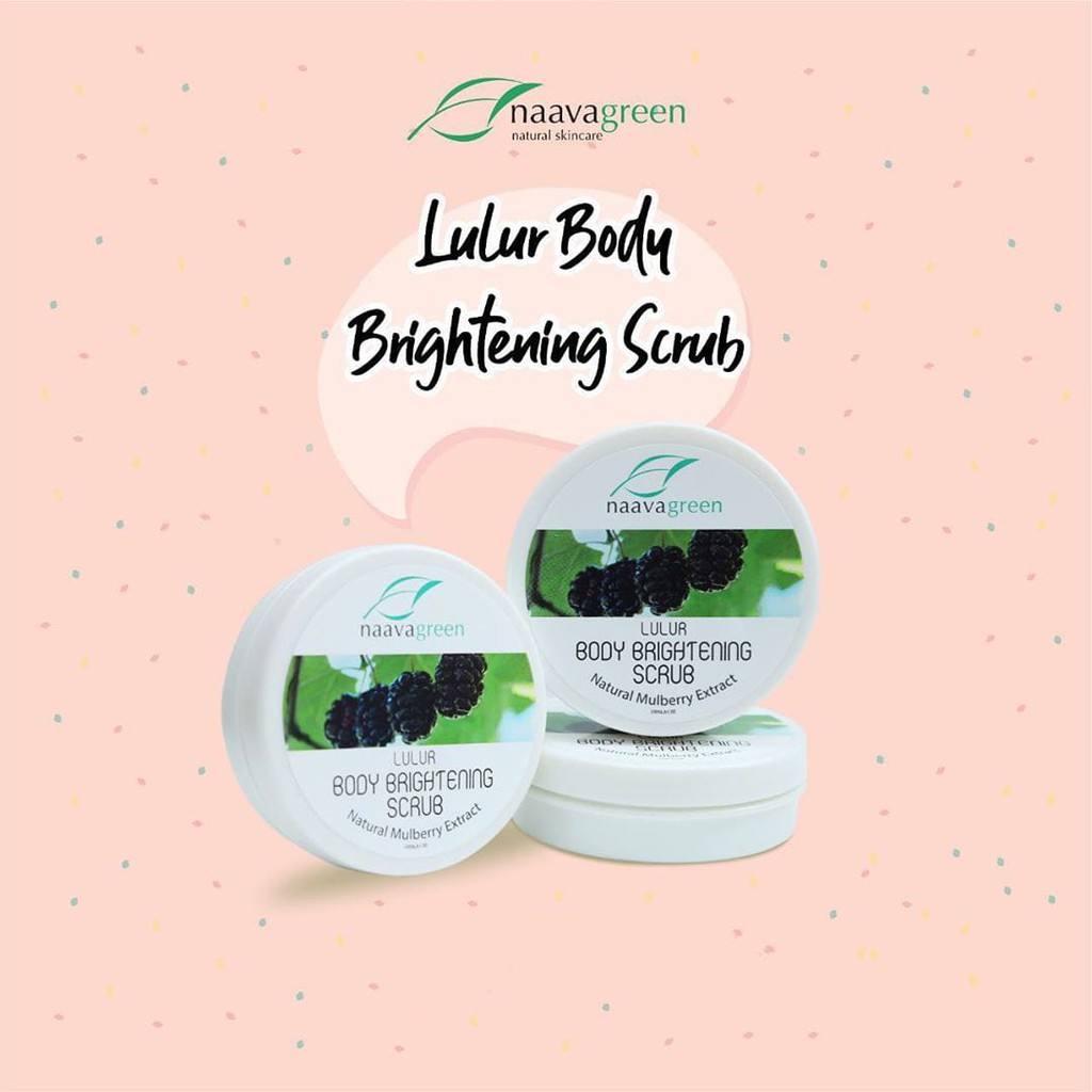 [TERMURAH!] Naavagreen Body Scrub / Lulur Pemutih Pencerah Tubuh - NAVAGREEN - NAVA GREEN - NAVAAGREEN - NAVAA GREEN