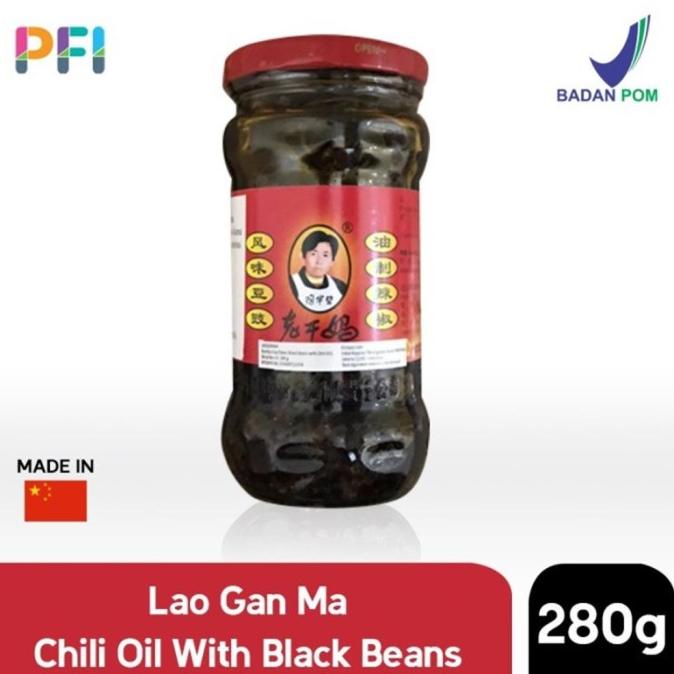 

Chili Oil with Black Beans Lao Gan Ma 280g