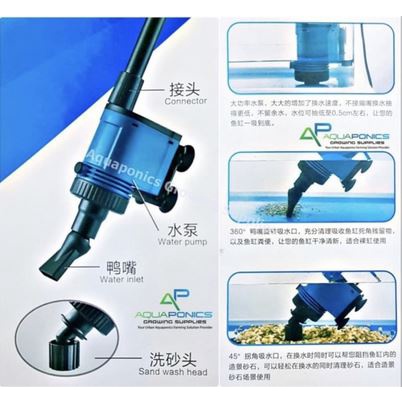 AMARA BO 028 ORIGINAL VACUM UNDERGRAVEL Cleaner Aquarium Aquascape