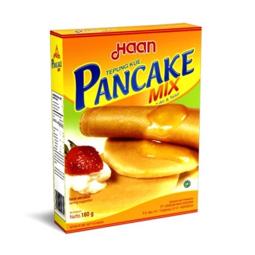 

HAAN PANCAKE MIX VANILLA 200gr