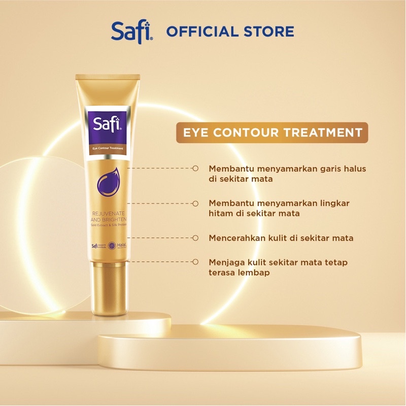 SAFI Age Defy Series Indonesia / Cleanser Toner Essence Serum Cream Sunscreen Shampoo Hair Eye Mask