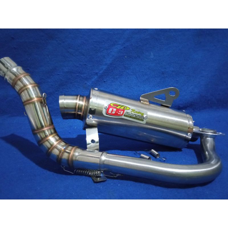 Knalpot CLD C3 GENIO BEAT NEW 2020 Inlet 38
