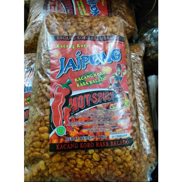 

Kacang koro rasa balado 250gram