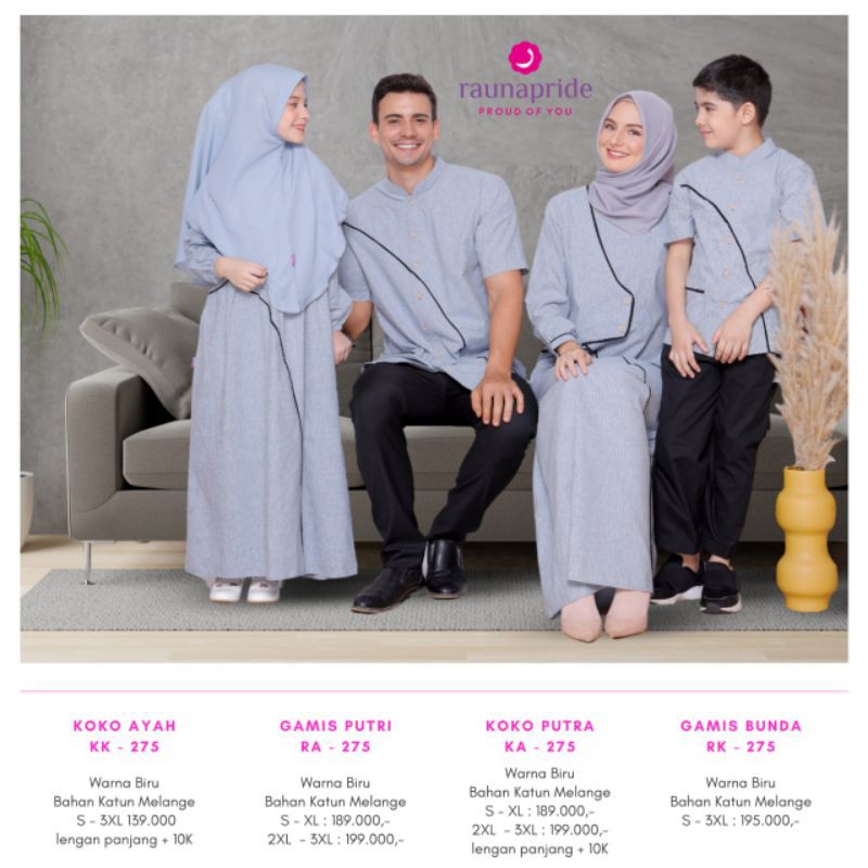 sarimbit rauna RK 275 biru