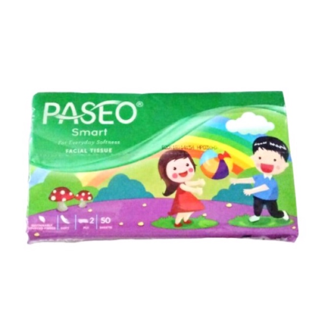 Paseo Tisu Travel 50 Sheet 1kg muat 20 Tissue ❤ Nisa Hijab