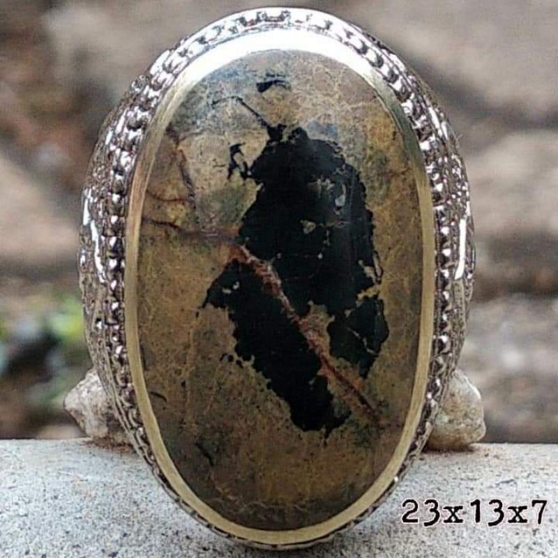 natural pirus persia hitam lawasan serat unik
