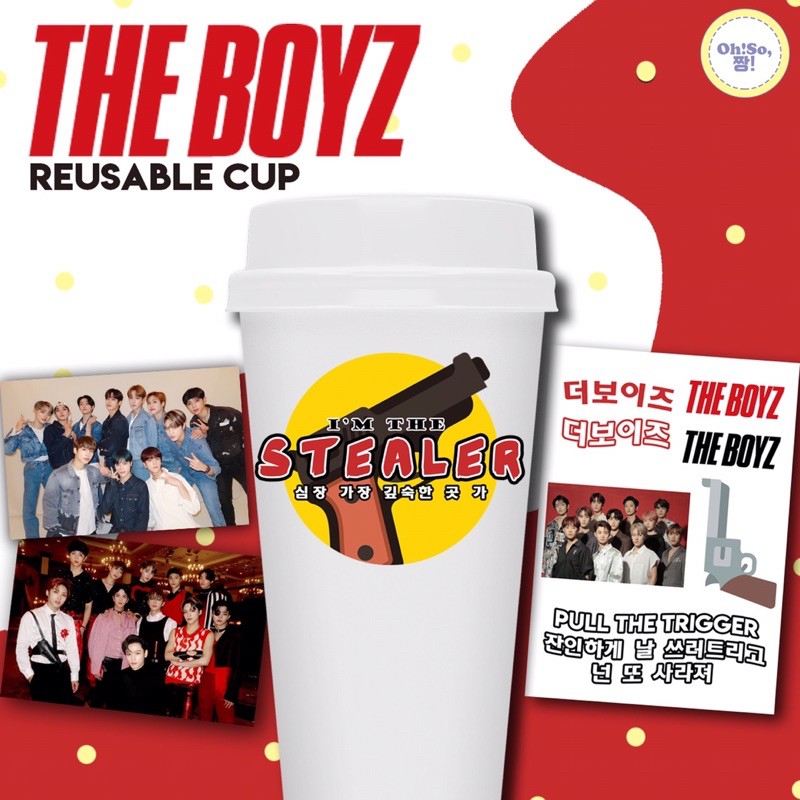 THE BOYZ REUSABLE CUP