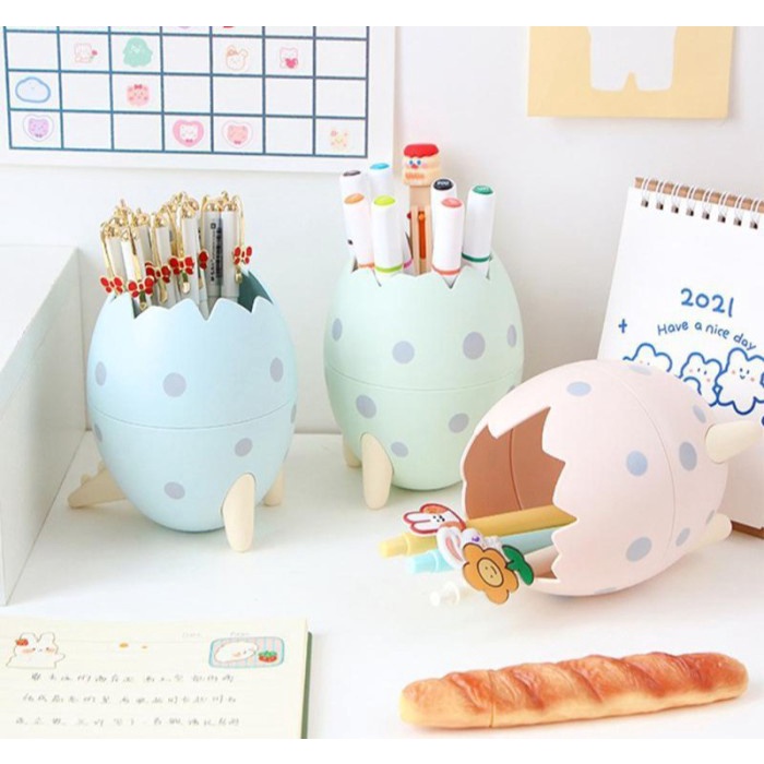 

Aman Tempat Penyimpanan Alat Tulis Pensil Kuas Makeup Organizer Bentuk Telu Limited