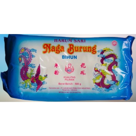 

Bihun Beras Cap Naga Burung 500gr Rice Noodle Rice Vermicelli Kualitas Pilihan