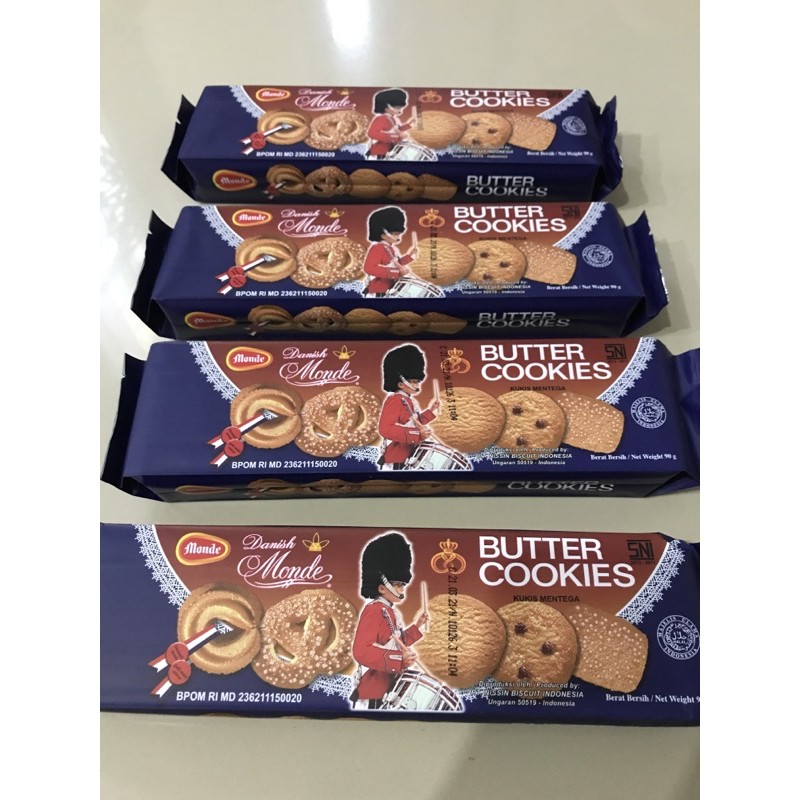 

MONDE BUTTER COOKIES 90gram