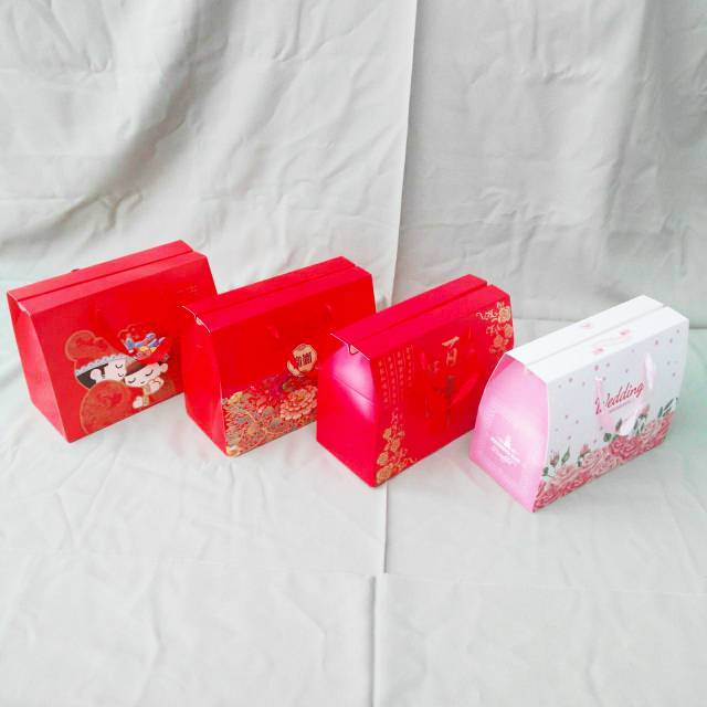 

6 pcs kotak paperbag sangjit tingjing karton tebal import