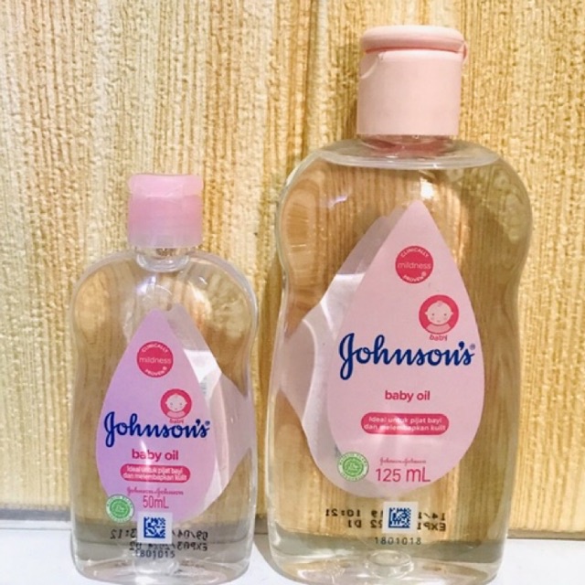 JOHNSON BABY OIL 50 Ml | JOHNSON BABY OIL 125 Ml | Pelembab Kulit Bayi