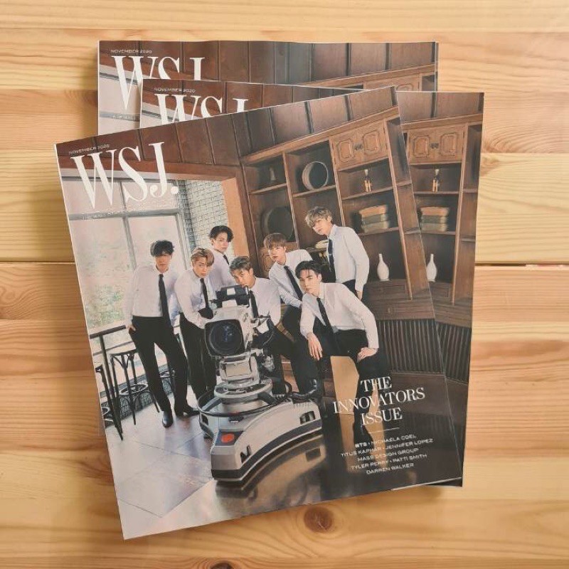 READY STOCK OFFICIAL BTS WSJ MAGAZINE GRUP