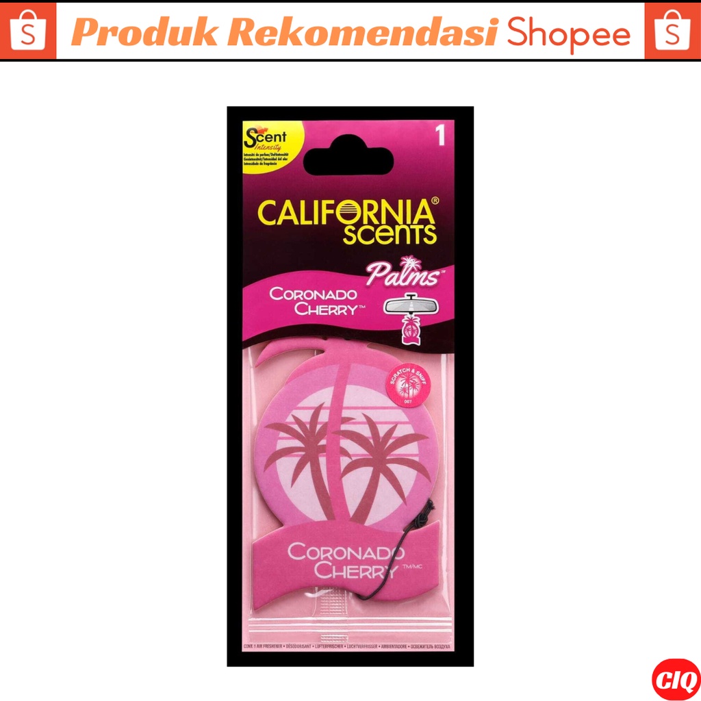 Parfume Mobil dan Ruangan California Scent Original - Pewangi Mobil California Scents Gantung Tahan Lama