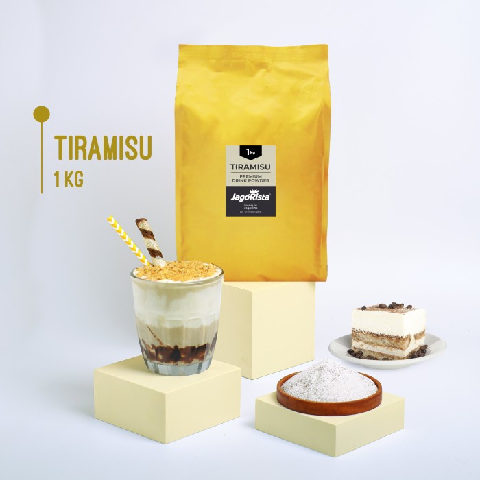 

1 Kg Jagorista - Tiramisu - Premium Bubble Drink Powder