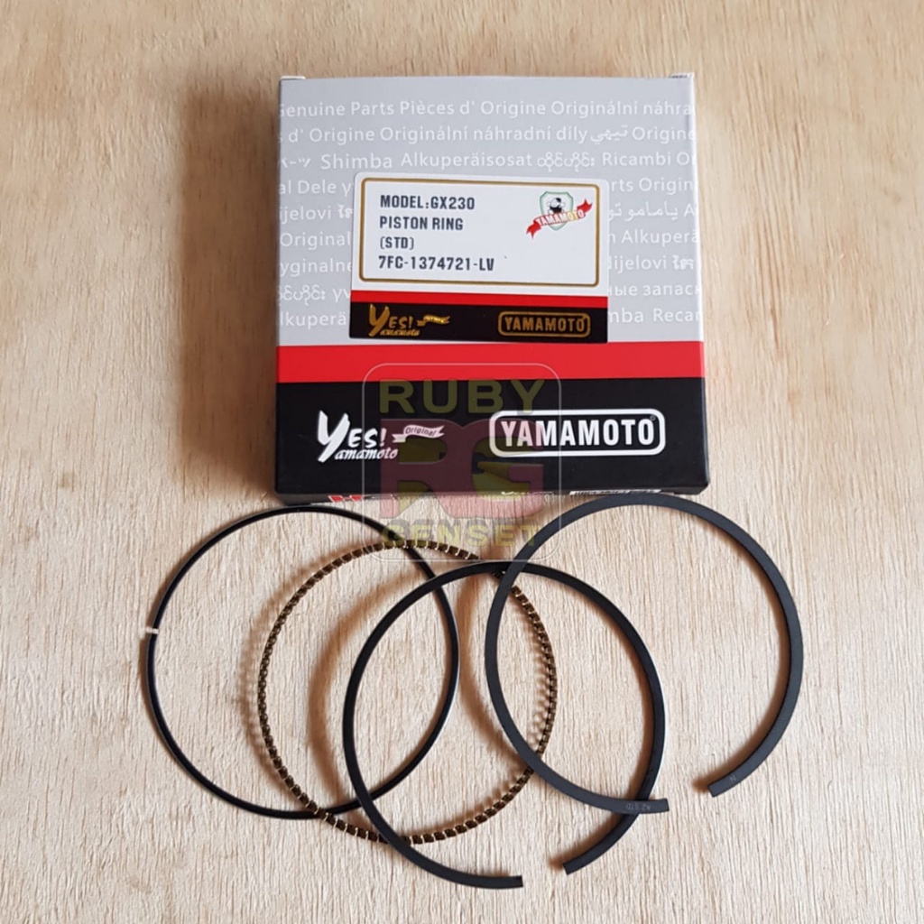GX230 Piston Ring Seher Mesin Penggerak Bensin