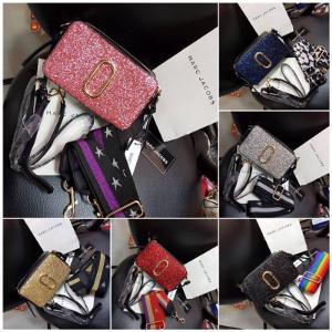 Promo Tas MJ Ma rc Jacobs Snapshot Glitter Double Strap Berkualitas