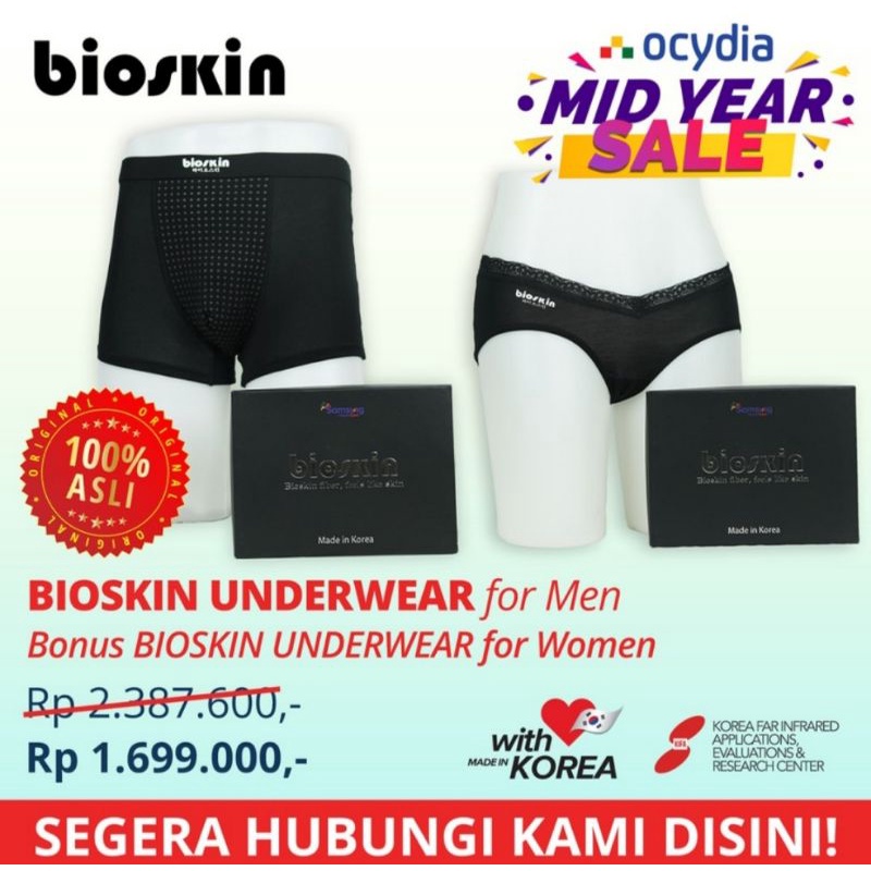 PROMO BIOSKIN UNDERWEAR MAN AND WOMAN