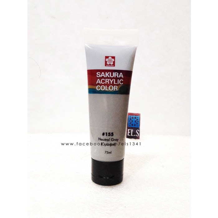 

Gaya Sakura Acrylic Paint Neutral Gray ( Cat Acrylic ) Bagus