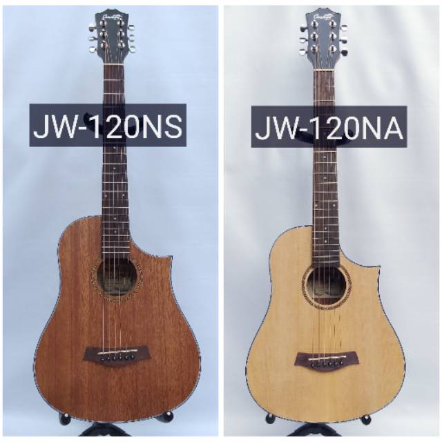 Gitar Akustik Mini 3/4 Cowboy JW-120NA JW-120NS Original