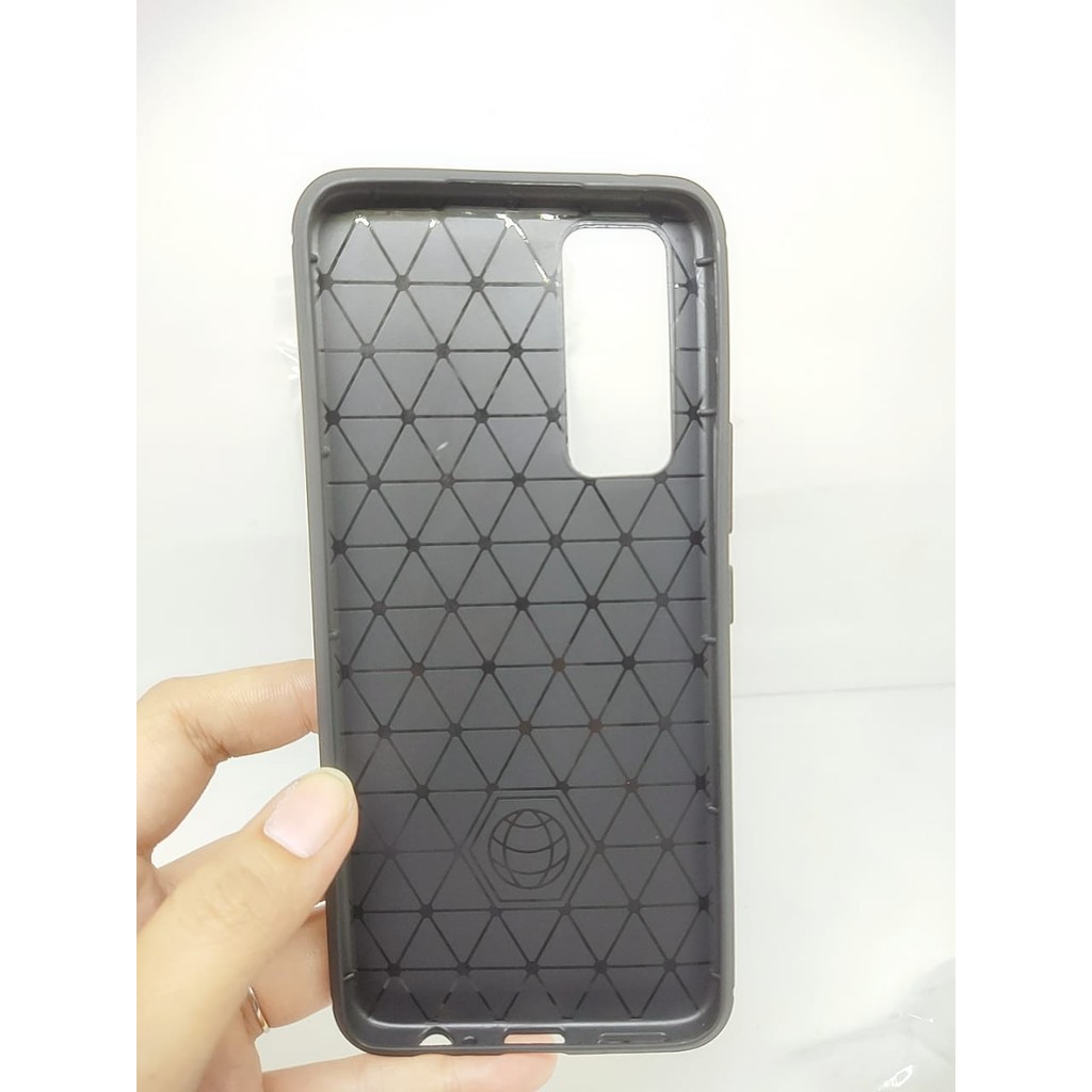 Case Slim Fit Carbon Vivo V20 SE 6.44 inchi Softshell Fiber Multi Carbon