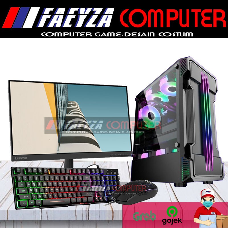 PC GAMING LENGKAP I7 4790 RAM 16GB VS VGA 4GB DDR5 HEMAT BERGARANSI