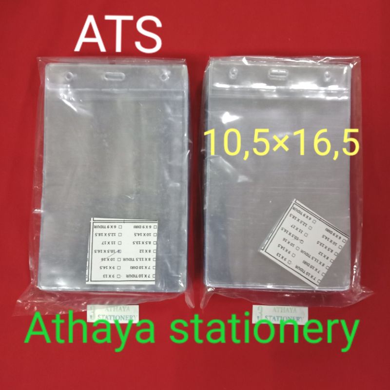 

Plastik panitia 10,5×16,5 cm