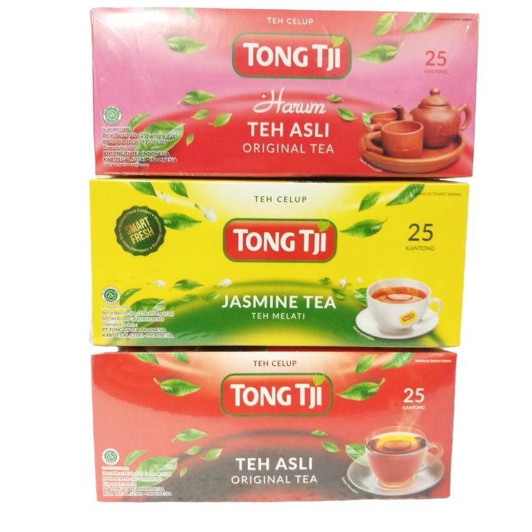 TONG TJI TEH CELUP 25 KANTONG/centraltrenggalek