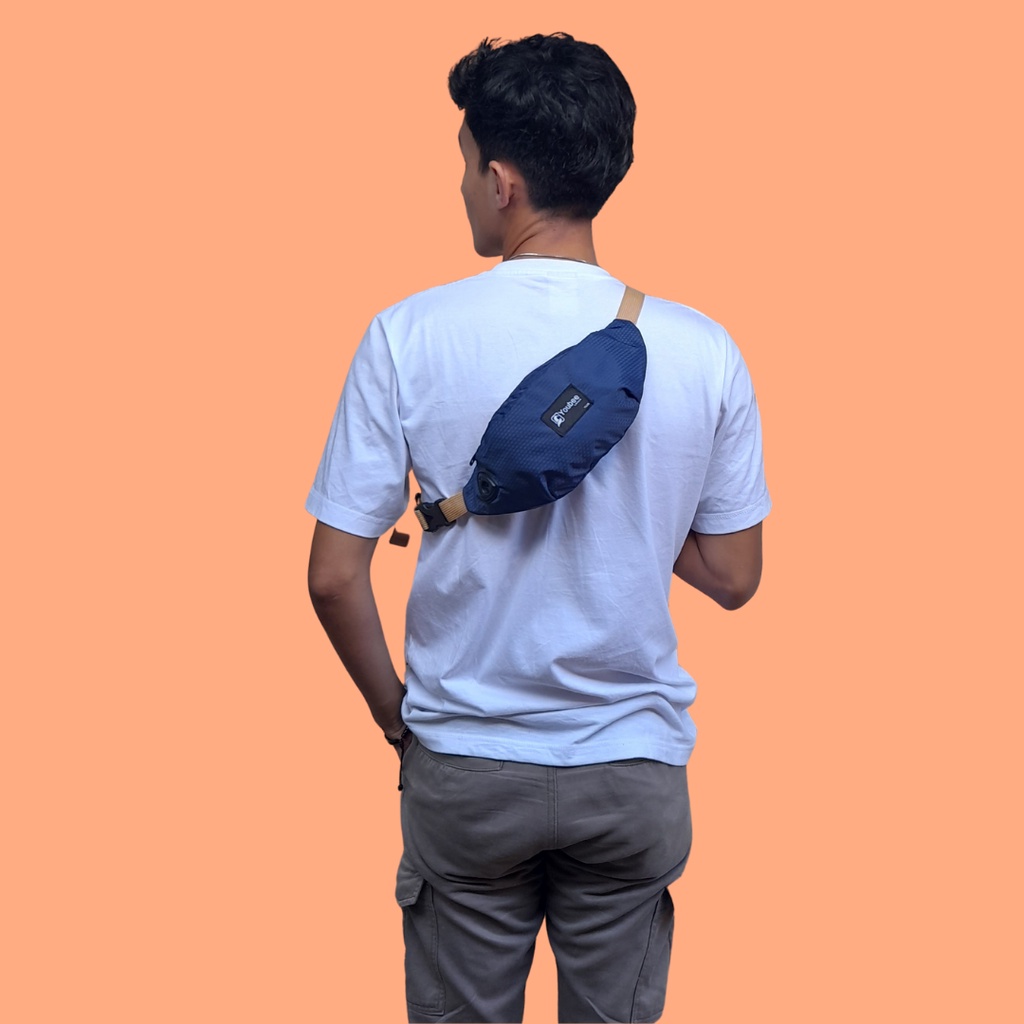Rancis Jaya - Tas Pinggang Mini Pria Tas Pria YlTD Termurah Motif Tawon