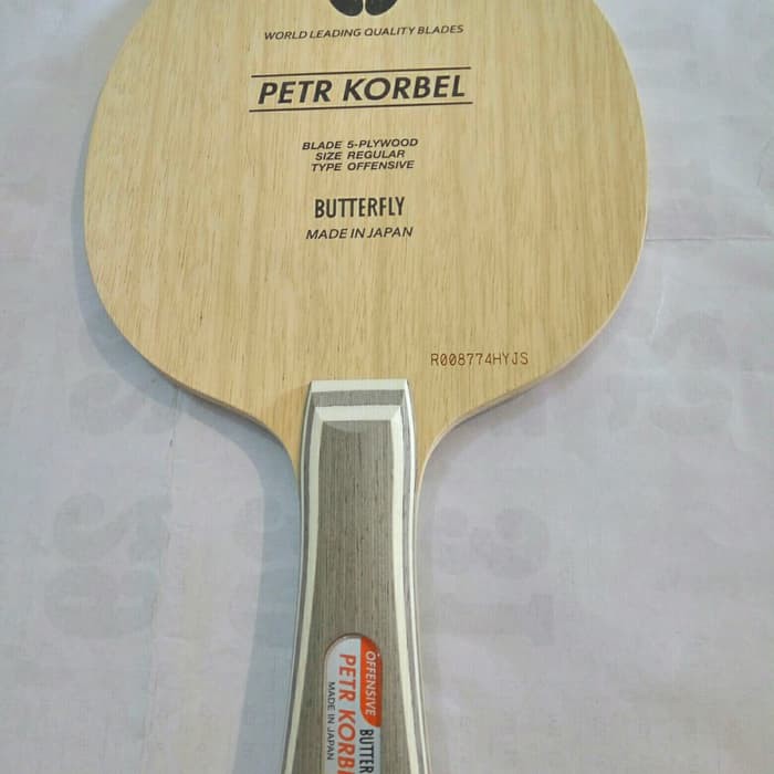 Kayu Butterfly Petr Korbel / Kayu Bet Pingpong Tenis Meja