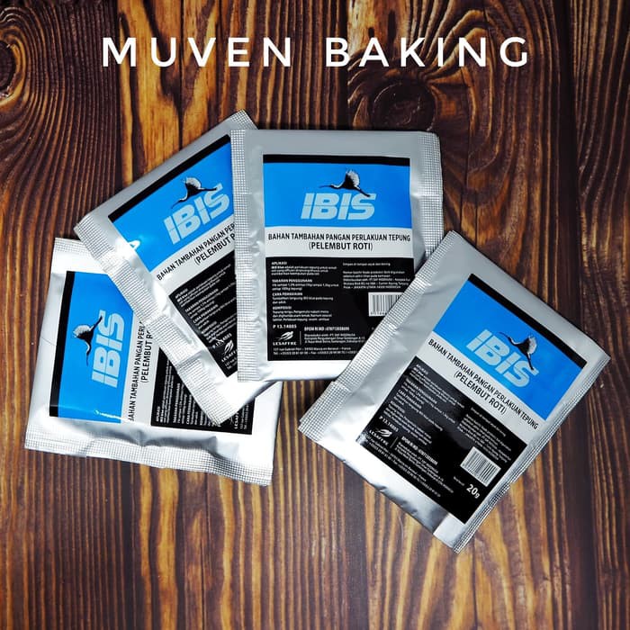 

CUCI GUDANG PELEMBUT ROTI IBIS BLUE 4 X 20 GR / ADONAN BAHAN ROTI SOFTENER !!!!!