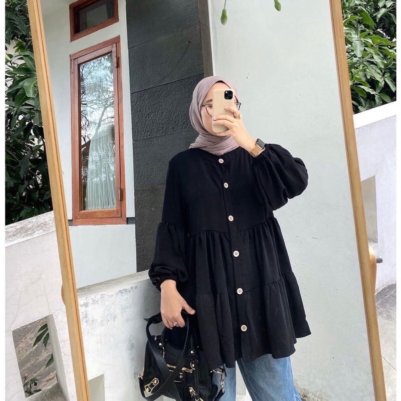 𝐏𝐆𝐌𝐓 •  DANIS BLOUSE CRINKLE AIRFLOW