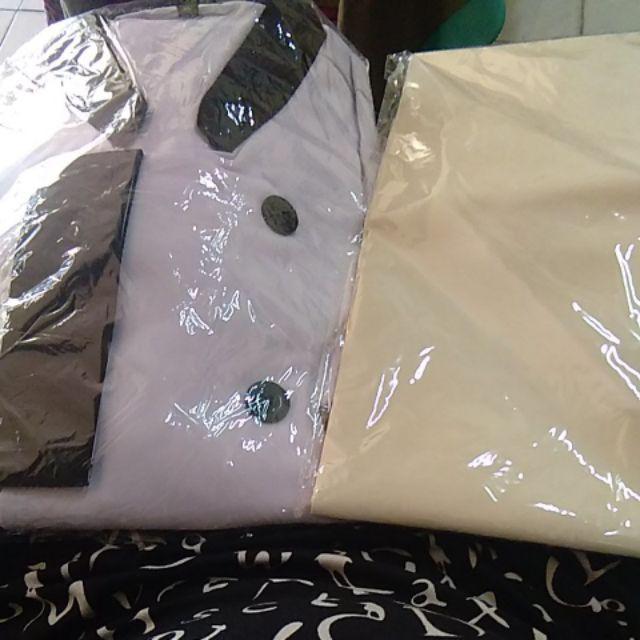 Celemek Apron Pvc Putih Anti Basah