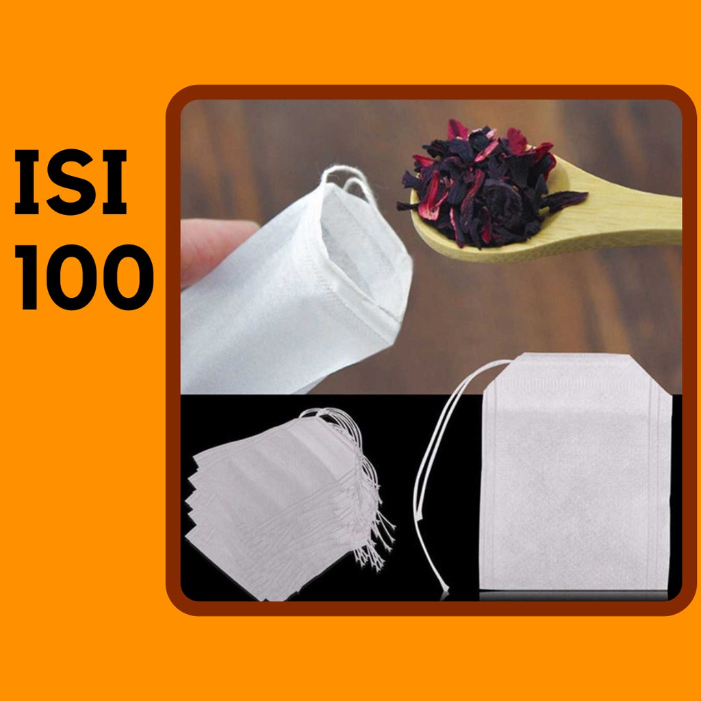 

Kantong Teh Celup Kosong 100 Pcs Kantung Teh Teabag Murah