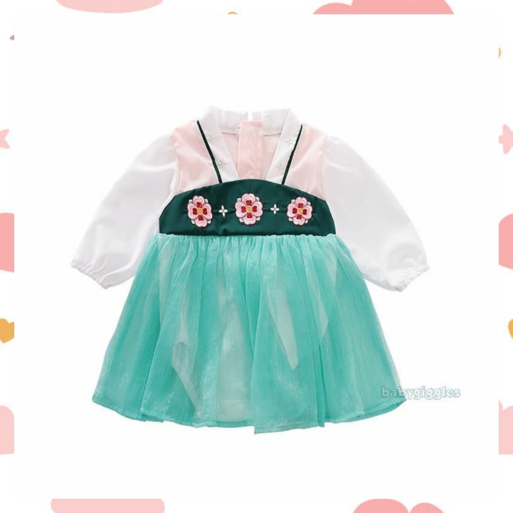 Baju Bayi Dress / Romper Perempuan Tradisional Korea Hanbok