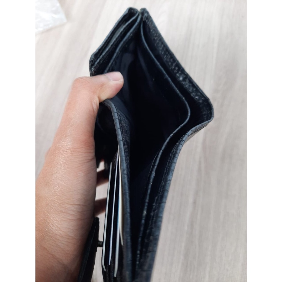 Dompet Pria Kulit asli / Dompet 3/4 cowok kulit sapi bermotif