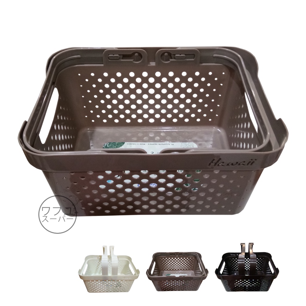 Keranjang Serbaguna Luxio L 5764 Hawaii / Keranjang Plastik / Storage Box