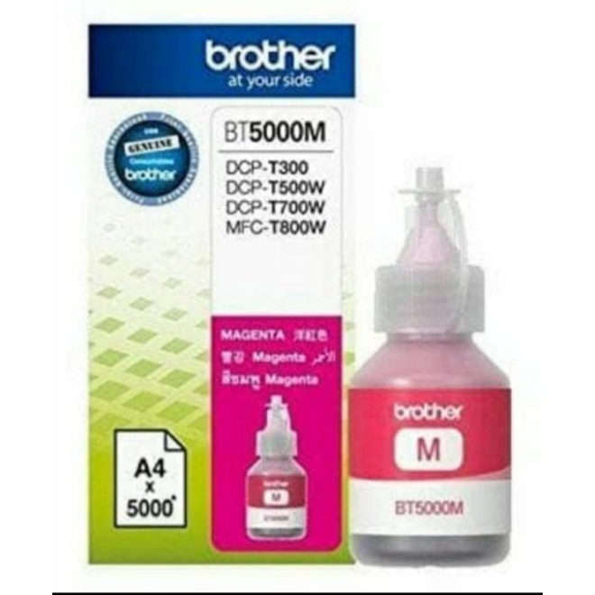tinta brother BT5000M original=dcp-t510w.dcp-t710w.mfc-t810w.mfc-t910dw.mfc-t4500dw.