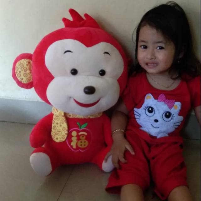 Boneka jumbo // Boneka monyet // boneka cina // boneka imlek