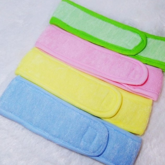 Bandana Bando Headband head band beauty towel Mandi Bahan Handuk Facial Mask