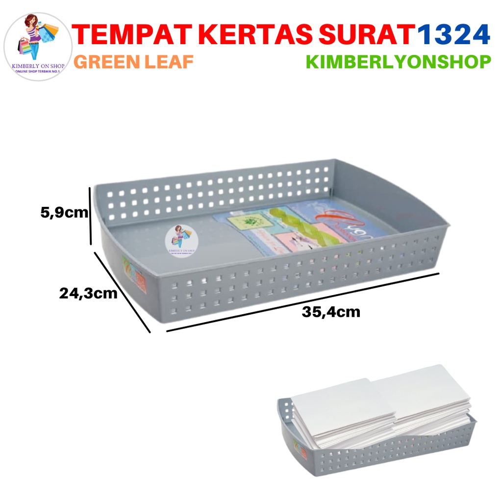 Rak Kertas Stationery Cygnus 1324 Greenleaf