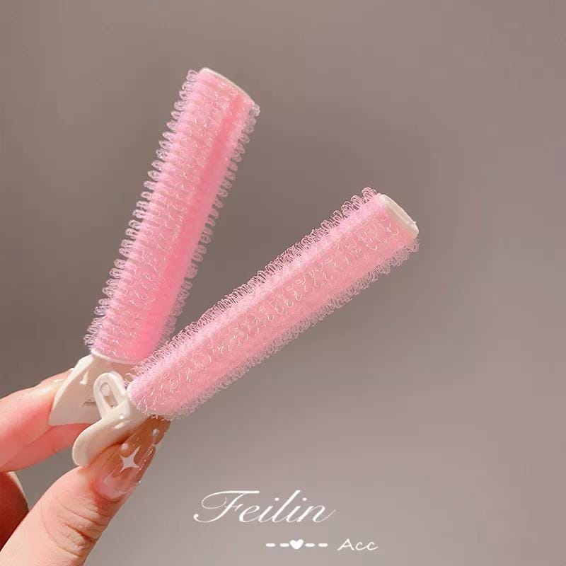 Roll Rambut Penjepit Poni rambut Korea Lucu Hair Rollers