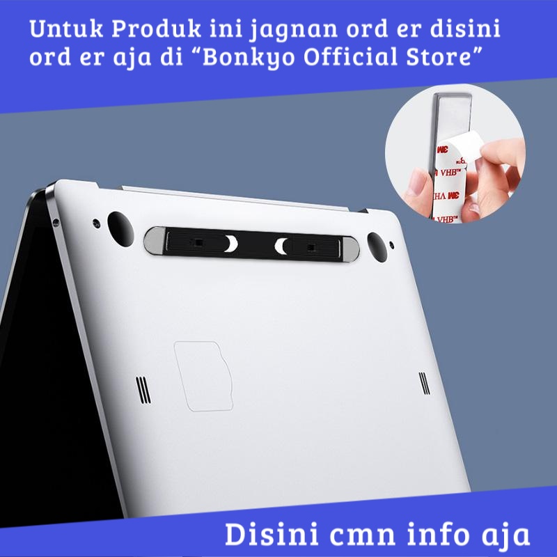 

Notebook Stand Holder PortableLipat - NS1 Dudukan Notebook