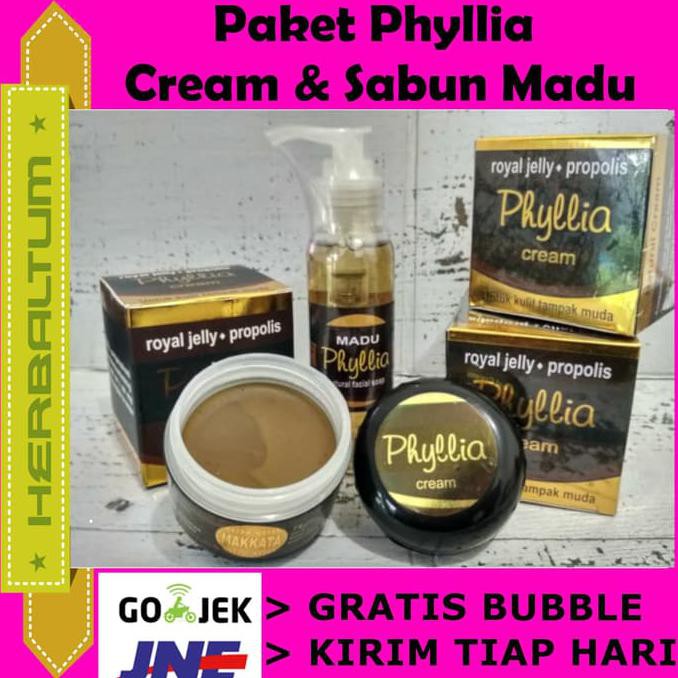 Jual ORIGINAL PAKET Sabun Madu Phyllia plus Cream Madu Phylia
