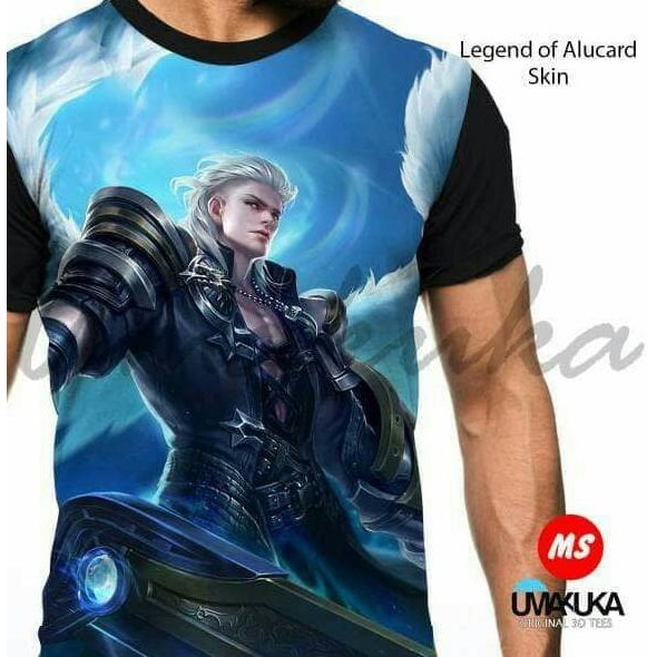 Kaos 3D Umakuka Full Print  Mobile Legend Of Alucard Skin