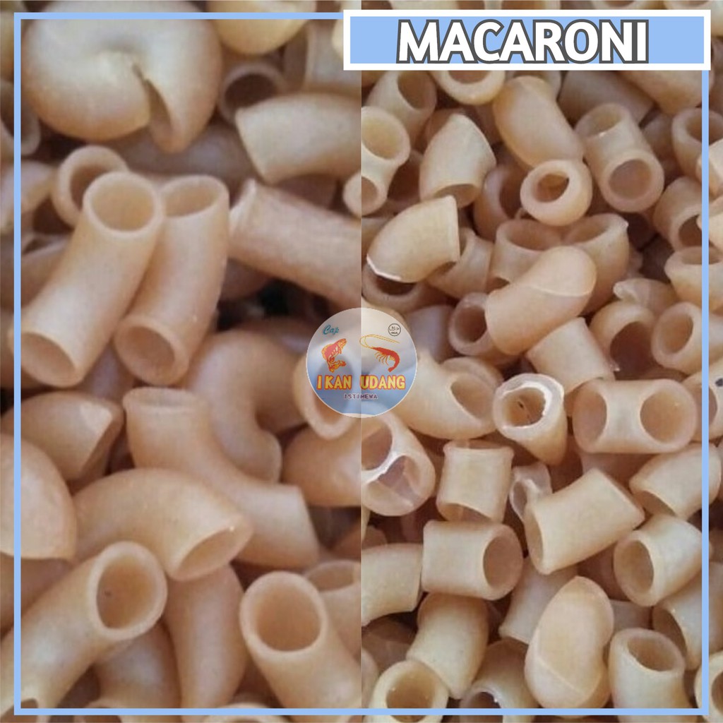 

[ 250gr ] Kerupuk / Krupuk Mentah / Krecek Macaroni Besar Kecil