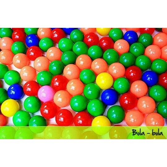 bola mainan/bola plastik/bola kecil/bola warna warni/mandi bola/bola terlaris